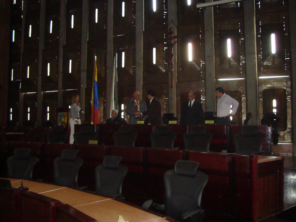 Condecoración Congreso de la República 